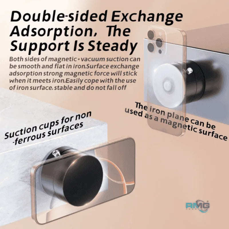 ✨ Foldable Magnetic Phone Holder | Table, Wall & Car Mount