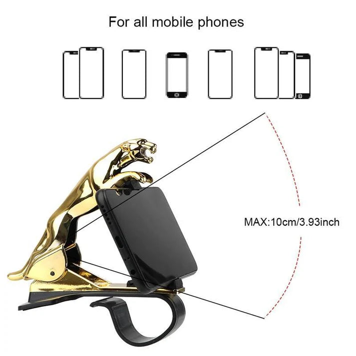Lion Style Car Phone Holder Stand